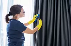 Curtain cleaning